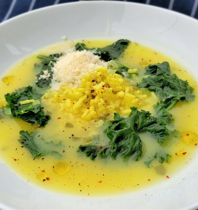 Arborio & Greens Soup